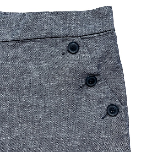 Lane Bryant Women’s Cropped Pants Blue White 20 - Picture 3 of 10